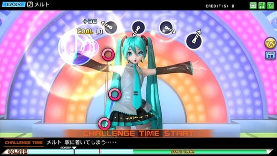 Screenshot Hatsune Miku: Project Diva Arcade 1