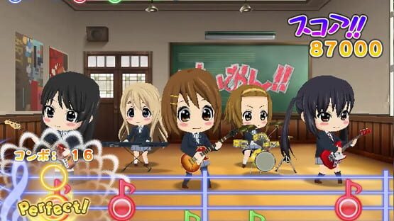 Screenshot K-ON!!: Houkago Rhythm Selection 1