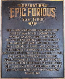 Cover Operation Epic Furious: Strait to Hell