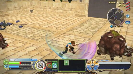 Screenshot Shining Force Cross Raid 3
