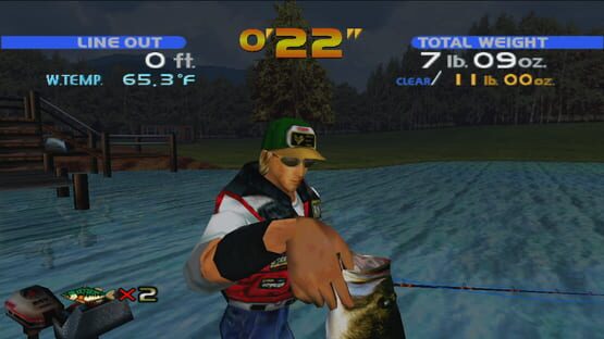 Screenshot Get Bass: Sega Bass Fishing 1