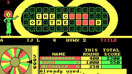 Screenshot Wheel of Fortune 1