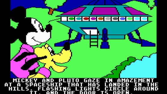 Screenshot Mickey's Space Adventure 1