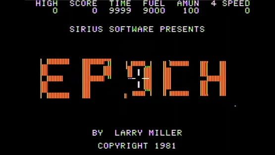 Screenshot Epoch 1