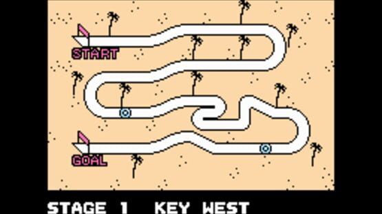 Screenshot Rad Racer II 1