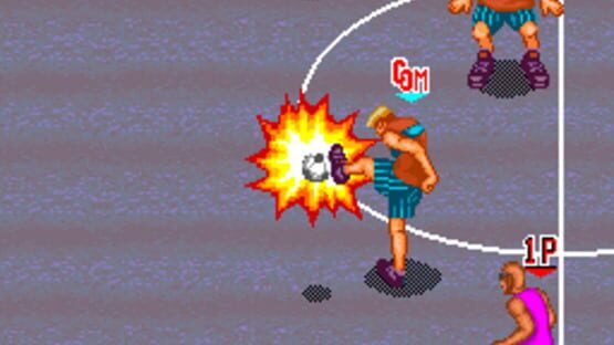 Screenshot Back Street Soccer 1