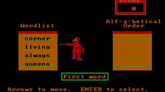 Screenshot ALF's World of Words 1