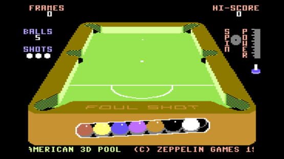 Screenshot American 3D Pool 1