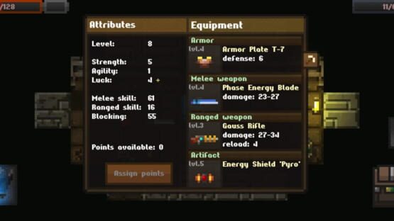 Screenshot Caves (Roguelike) 1