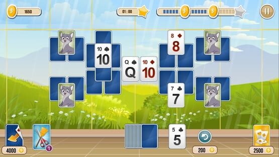 Screenshot Solitaire TriPeaks Flowers 1