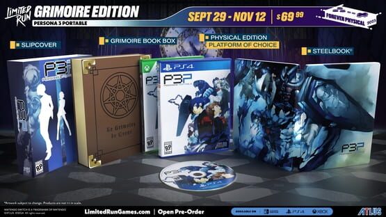 Screenshot Persona 3 Portable: Grimoire Edition 1