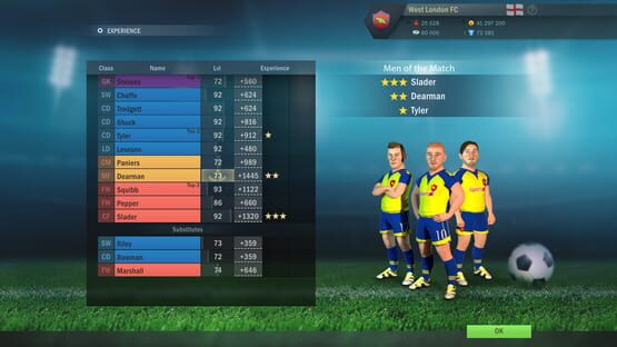 Screenshot Football, Tactics & Glory 2
