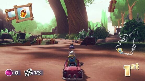 Screenshot Smurfs Kart 2