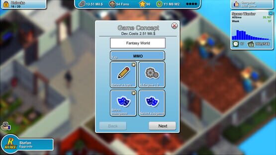 Screenshot Mad Games Tycoon 3