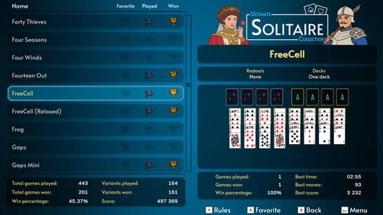 Screenshot Ultimate Solitaire Collection 1