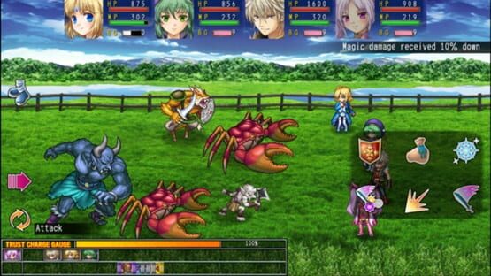 Screenshot Asdivine Cross 1