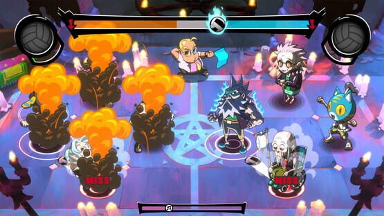 Screenshot Super Dodgeball Beats 1