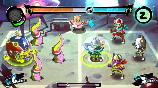 Screenshot Super Dodgeball Beats 2