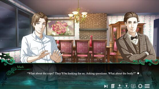 Screenshot Twice Reborn: A Vampire Visual Novel 1