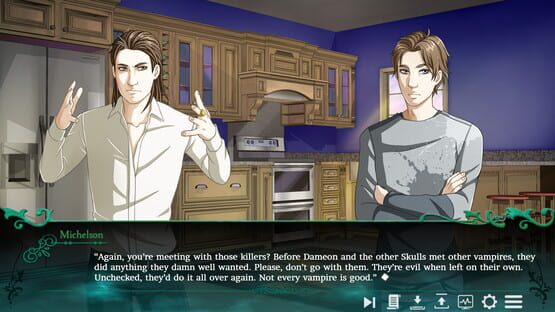 Screenshot Twice Reborn: A Vampire Visual Novel 3
