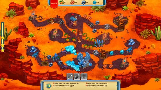 Screenshot Lost Artifacts: Frozen Queen 1