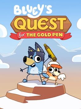 Cover Bluey's Quest for the Gold Pen