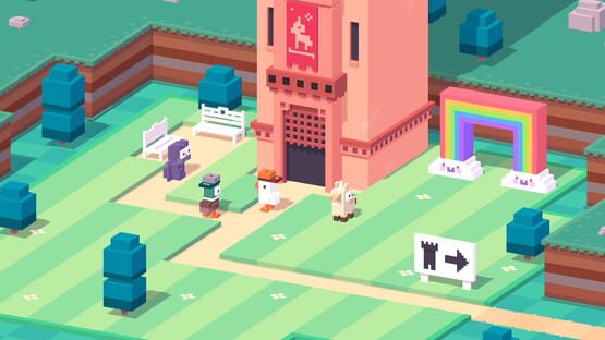 Screenshot Crossy Road Castle 1