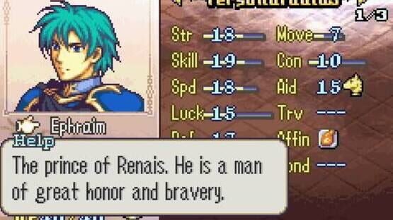 Screenshot Fire Emblem: The Sacred Stones 1