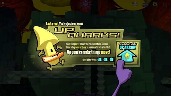 Screenshot Schrödinger's Cat and the Raiders of the Lost Quark 1