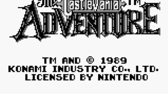 Screenshot Castlevania: The Adventure 1