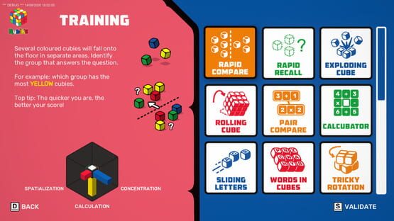 Screenshot Professor Rubik's Brain Fitness 2