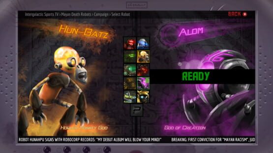 Screenshot Mayan Death Robots: Arena 1
