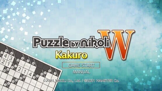 Screenshot Puzzle by Nikoli W Kakuro 1