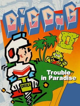Cover Dig Dug II: Trouble in Paradise