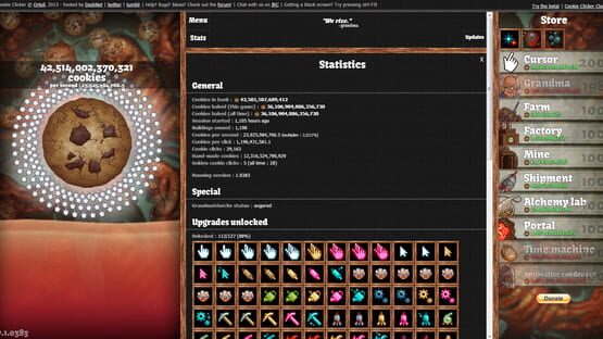 Screenshot Cookie Clicker 2