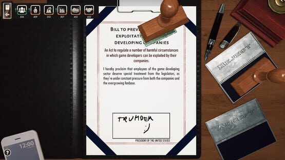 Screenshot I am Your President 1