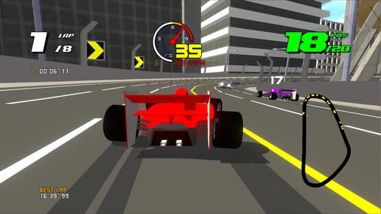 Screenshot Formula Retro Racing 2