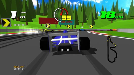 Screenshot Formula Retro Racing 3