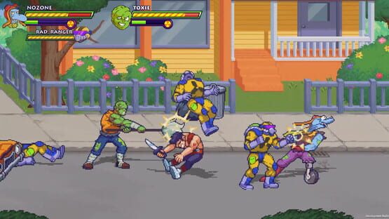 Screenshot Toxic Crusaders 1