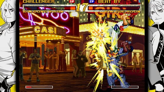 Screenshot Garou: Mark of the Wolves 1