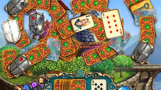 Screenshot Dreamland Solitaire: Dragon's Fury 1