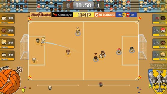 Screenshot World Soccer Strikers '91 2