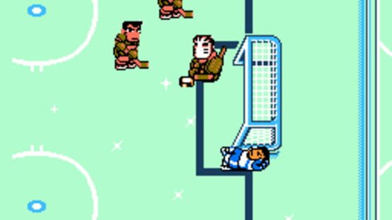 Screenshot Go-Go! Nekketsu Hockey Club Slip-and-Slide Madness 2