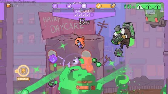 Screenshot Alien Hominid Invasion 1