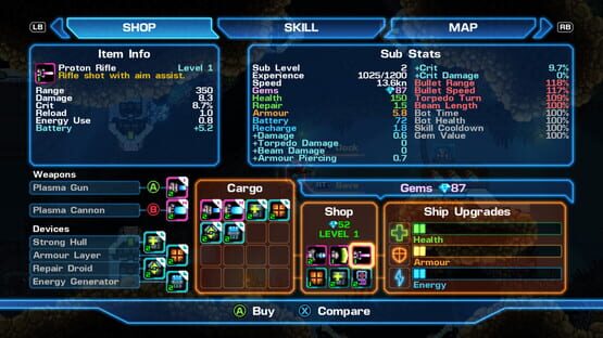 Screenshot Astro Aqua Kitty 2