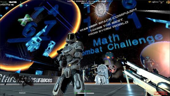 Screenshot Math Combat Challenge 1