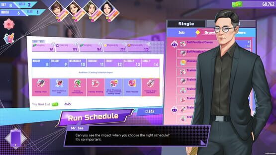 Screenshot K-Pop Idol Stories: Road to Debut 2