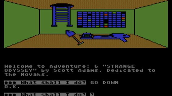 Screenshot Scott Adams' Graphic Adventure #6: Strange Odyssey 1