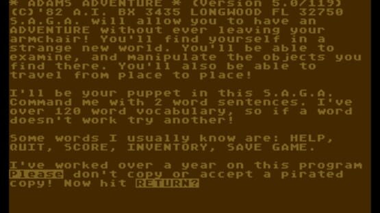 Screenshot Scott Adams' Graphic Adventure #6: Strange Odyssey 2
