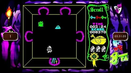 Screenshot Atic Atac 1